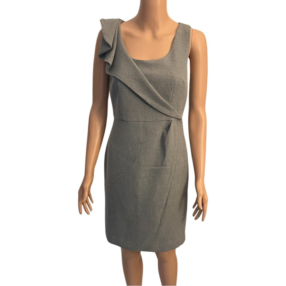 Ann Taylor Loft gray dress.